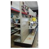 Commercial Pegboard Display Shelving