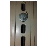 Lighted Commercial Pegboard Display Shelving