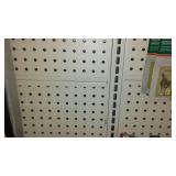 Lighted Commercial Pegboard Display Shelving