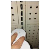 Lighted Commercial Pegboard Display Shelving