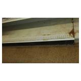 Lighted Commercial Pegboard Display Shelving