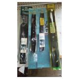 Assorted Lawnmower replacement Blades. (4) 30-42 in.