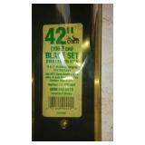 Assorted Lawnmower replacement Blades. (4) 30-42 in.