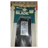 Assorted Lawnmower replacement Blades. (5) 19 -21 in.