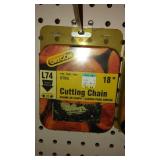 Oregon Chain Saw Blades (2) and Chainsaw File.