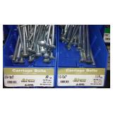 6 Compartment Hardware Organizer with contents. Metal