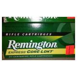 Ammunition, Remington 30-30 WIN, 9MM Luger.