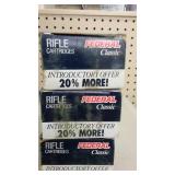 Ammunition, Federal Classic Rifle Cartridges (3).