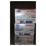 Ammunition, Federal Classic Rifle Cartridges (3).