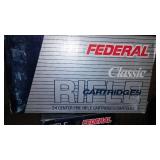Ammunition, Federal Classic Rifle Cartridges (3).