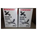Ammunition, Winchester Dove and Quail 16 GA. (2).