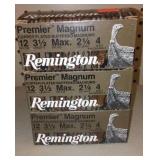 Ammunition, Remington 12GA. Premier Magnum (3).