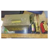 Ammunition Box with Contents, See Pics.