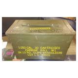 Ammunition Box with Contents, See Pics.
