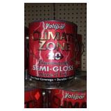 Valspar Climate Control Semi-Gloss 1 gal. Tint Base Varies (10).