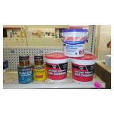 Joint Compound (3) Poly (3) Stain.