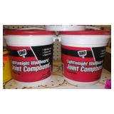 Joint Compound (3) Poly (3) Stain.