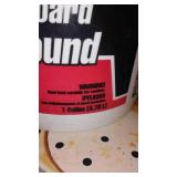 Joint Compound (3) Poly (3) Stain.