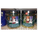 True value, Olympic and easy Color 1 gal. (10) Assorted tint Base and Finish.