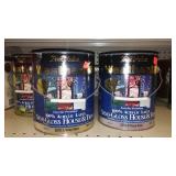 True Value Weather All and Valspar 1 gal. (10) Assorted tint Base and Finish.