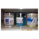 True value 1 qt. (12) Assorted tint Base and Finish.