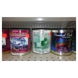 True value 1 qt. (12) Assorted tint Base and Finish.