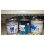 True value 1 qt. (12) Assorted tint Base and Finish.