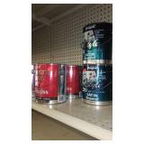 Valspar 1 gal. (10) Assorted tint Base and Finish.