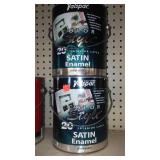 Valspar 1 gal. (10) Assorted tint Base and Finish.