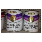 Valspar 1 gal. (10) Assorted tint Base and Finish.