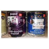 Assorted Manuf. Paint Finish and Tint Base, (10) 1 gal.