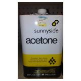 Acetone (3) 1 qt.