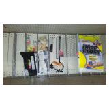 Paint Supply, Tarp, Mixing Paddle.