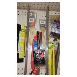 Paint Supply, Tarp, Mixing Paddle.