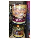 Assorted Stain, Sealant and More. Manuf. And Tint Vary.