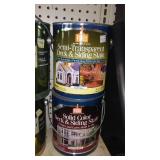 Assorted Stain, Sealant and More. Manuf. And Tint Vary.