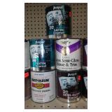 Paint Variety of Finish, Manufact. And Color, 1 qt. (13).