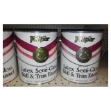Valspar Latex Semi-Gloss (12) 1 gal.