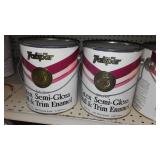 Valspar Latex Semi-Gloss (12) 1 gal.