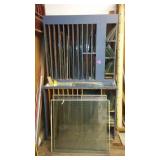 Large Assortment of Cut glass.