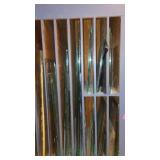 Large Assortment of Cut glass.