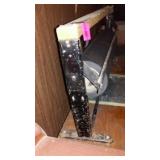 Bulman Vintage Paper Cutter, with Allied Clothiers paper roll.