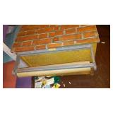 Vintage Paper Cutting Station with Paper and More.