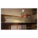Peg Board Metal Shelving (18) 4 ft.