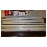 Peg Board Metal Shelving (18) 4 ft.