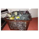 Assorted Peg Board Hooks.