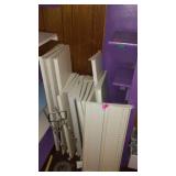 Assorted metal Peg Board Shelving (17)