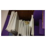 Assorted metal Peg Board Shelving (17)