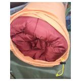 Collection of Outdoor Camping Gear - Sleeping Bag, Air Bed, Stoves, and Lantern