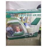 Collection of Outdoor Camping Gear - Sleeping Bag, Air Bed, Stoves, and Lantern